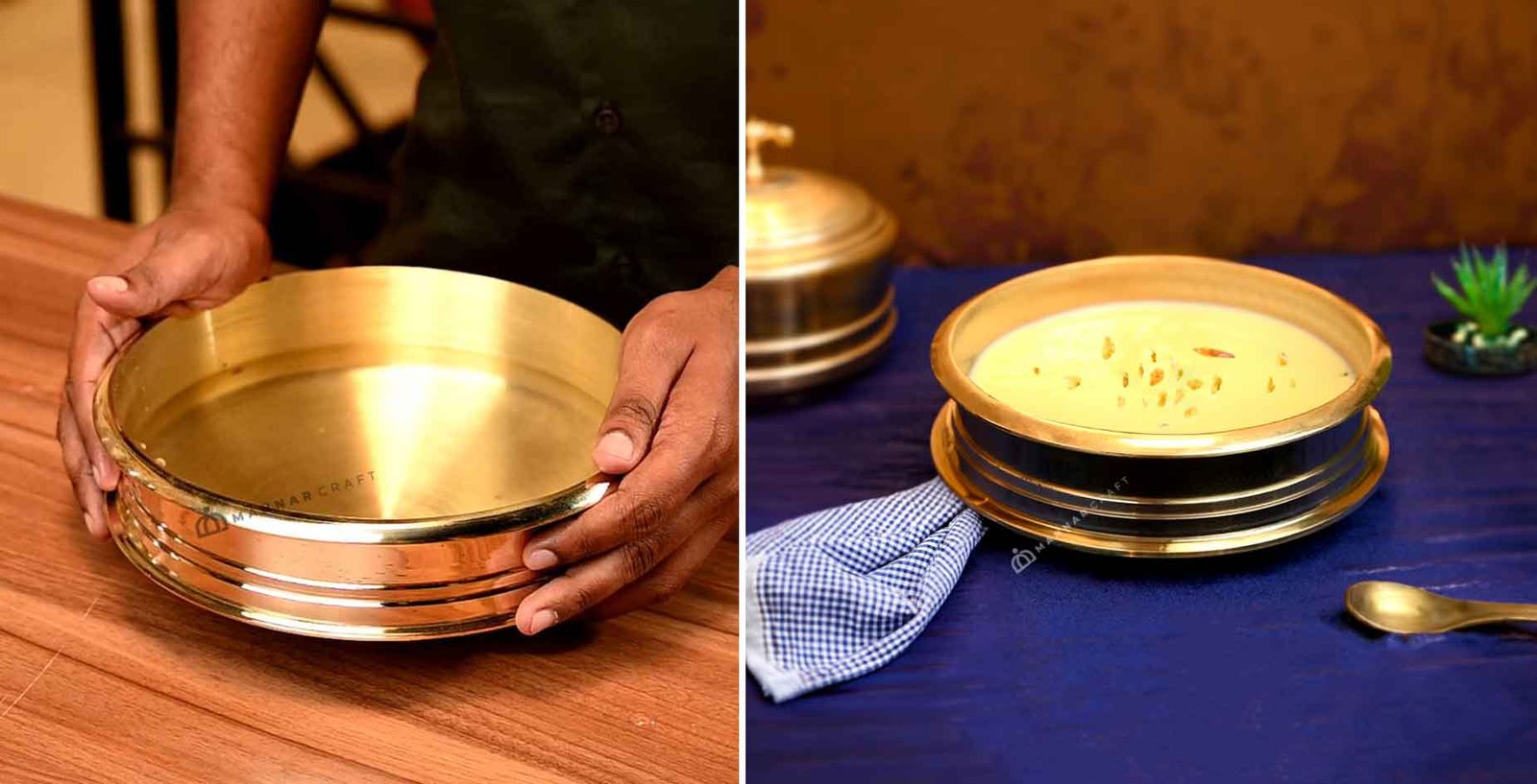 Mannar Craft - Traditional Kerala Bronze Cooking Uruli