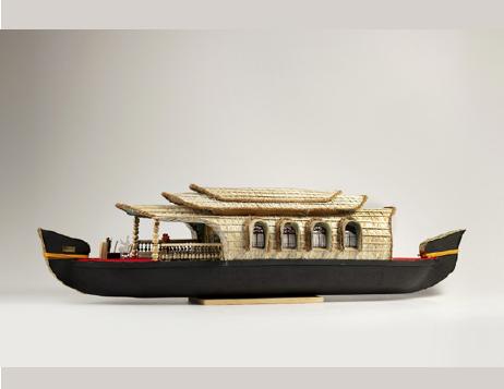 Kerala Houseboat - Handcrafted Wooden Home Decor & Unique Gift - Model 11