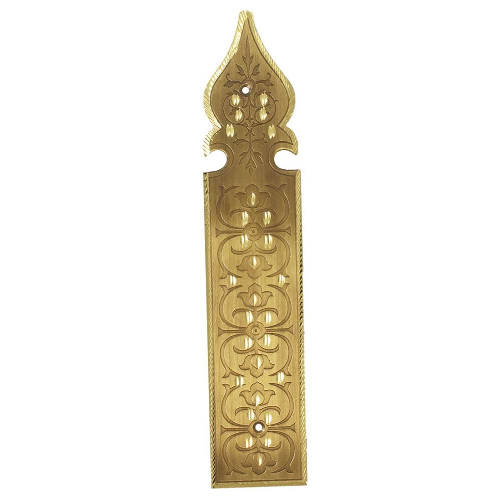 Mannarcraft Brass Decorative Patta for Main Door (Antique, 10 Inch)