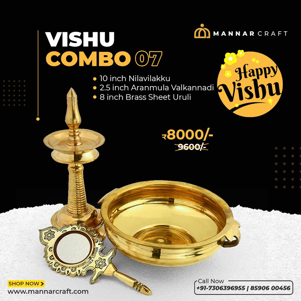 Vibrant Vishu Kani Combo - A Complete Traditional Decorative Set - Combo 07