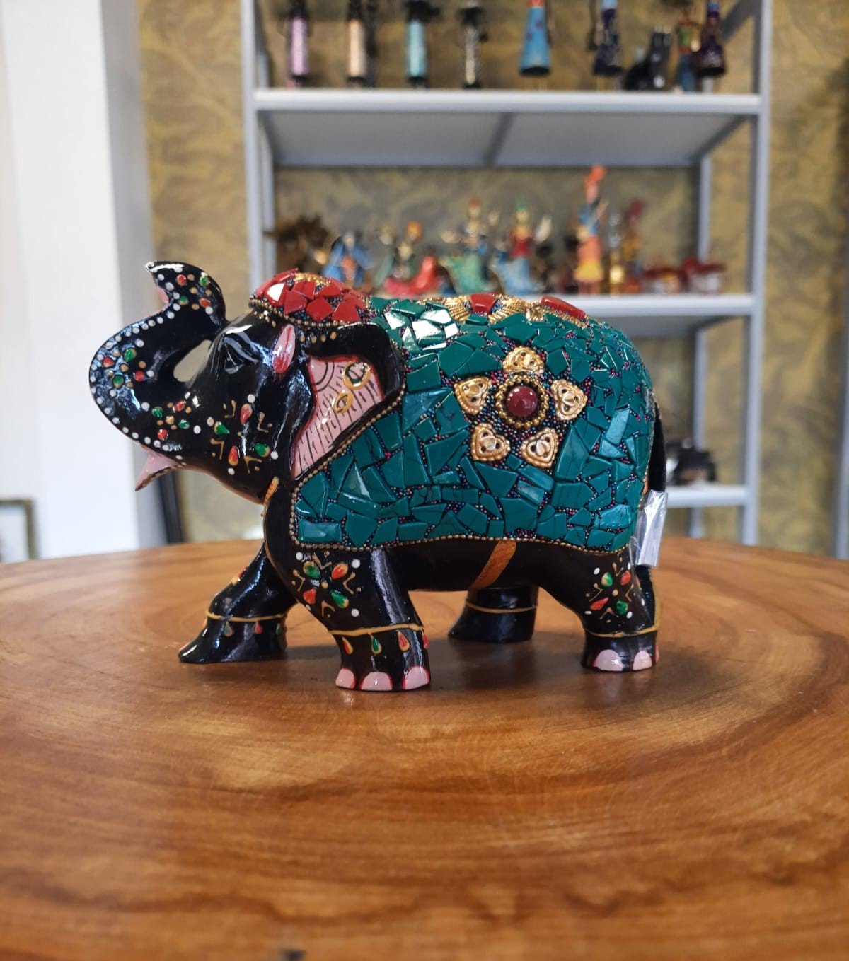 Elephant Model with stone work-3\\\\