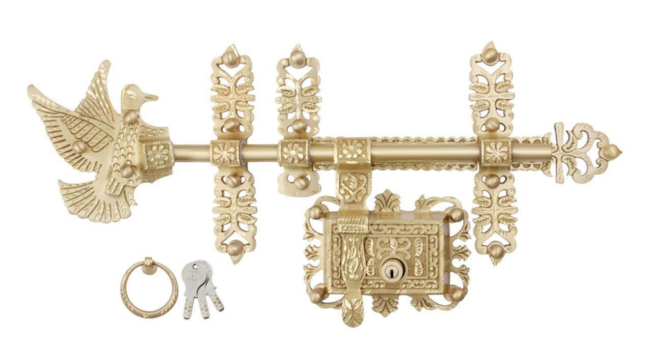 Camry Manichitratazhu Aldrop Bird Head with Matte Finish 19mm Thick and 14 inch Wide Rod