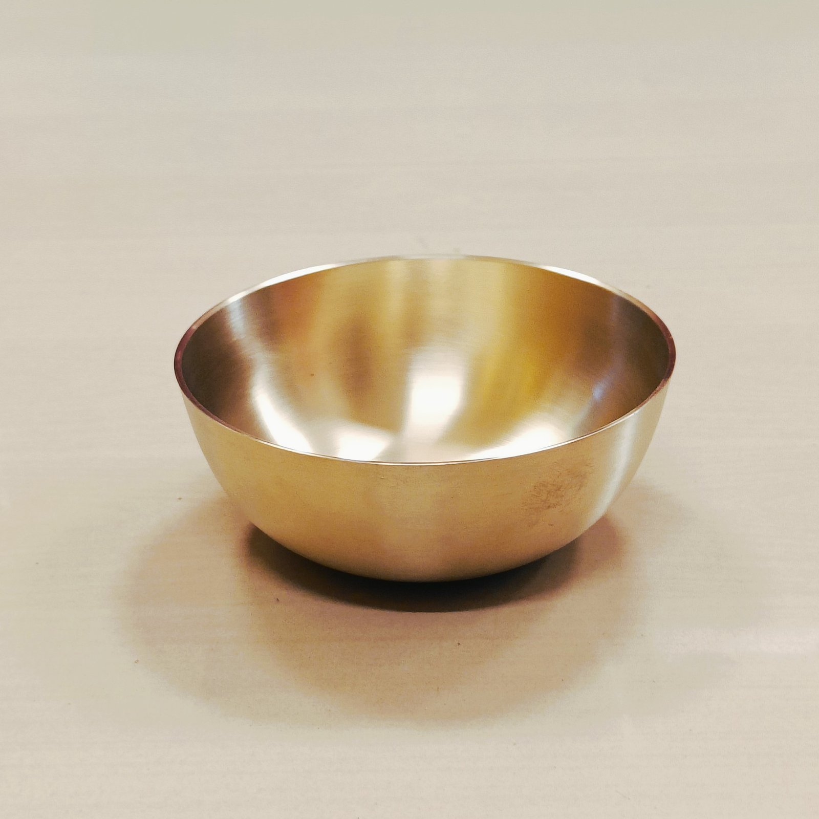 Pure Bronze Serving Bowl - Elegant and Durable Tableware - 6 inch