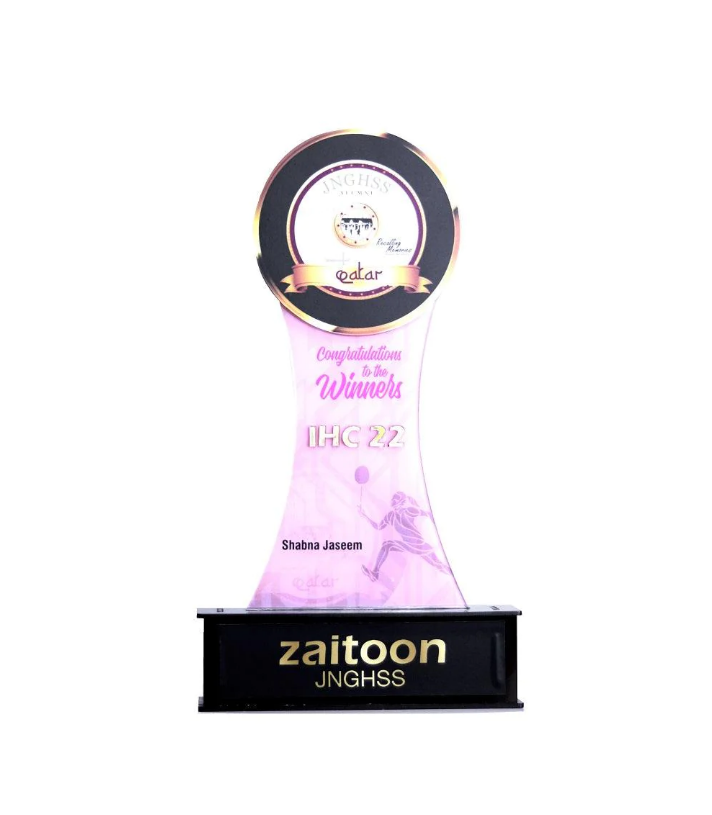  Mannar Craft Acrylic Customized Mementos,10H X 5W Inches