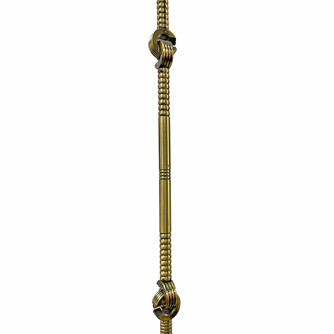 Brass 1 feet Swing rod/Jula full set(Antique Finish)