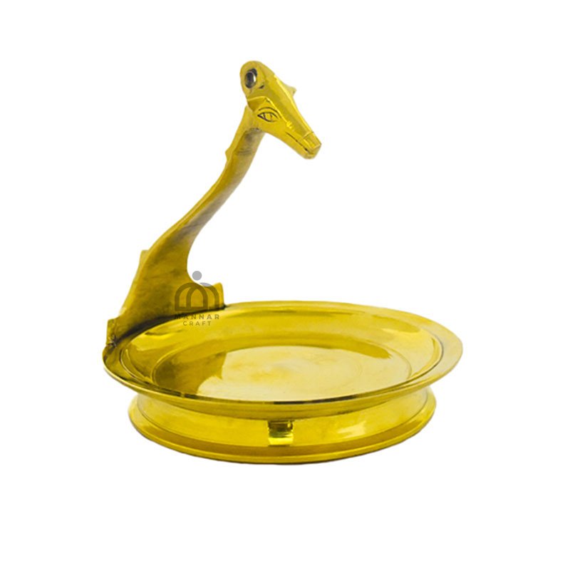 Kuthira Vilakku / Horse headed hanging oil lamp (Diameter 14 cm)