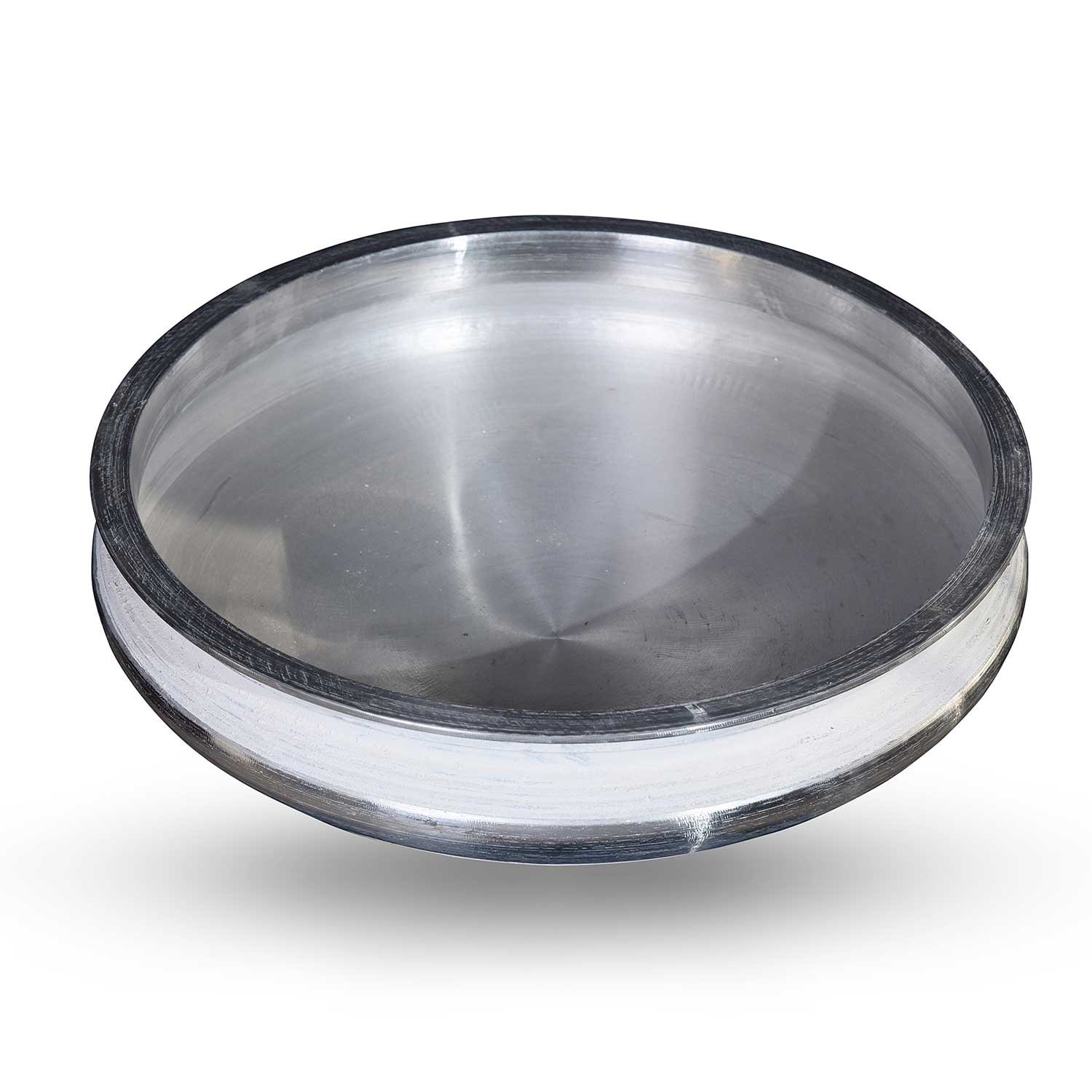 Indalium/Casted Aluminium Uruli Pot, 99.5% Pure Aluminium, Scratch Resistant, Light Weight and Easy to Handle (24 Inch Dia)
