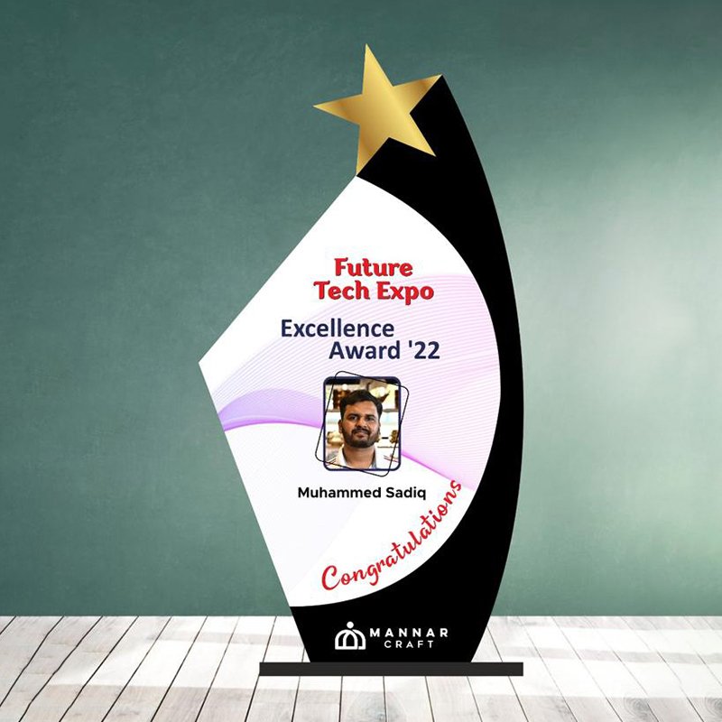 Mannar craft Special Appreciation Memento with Photo -M10