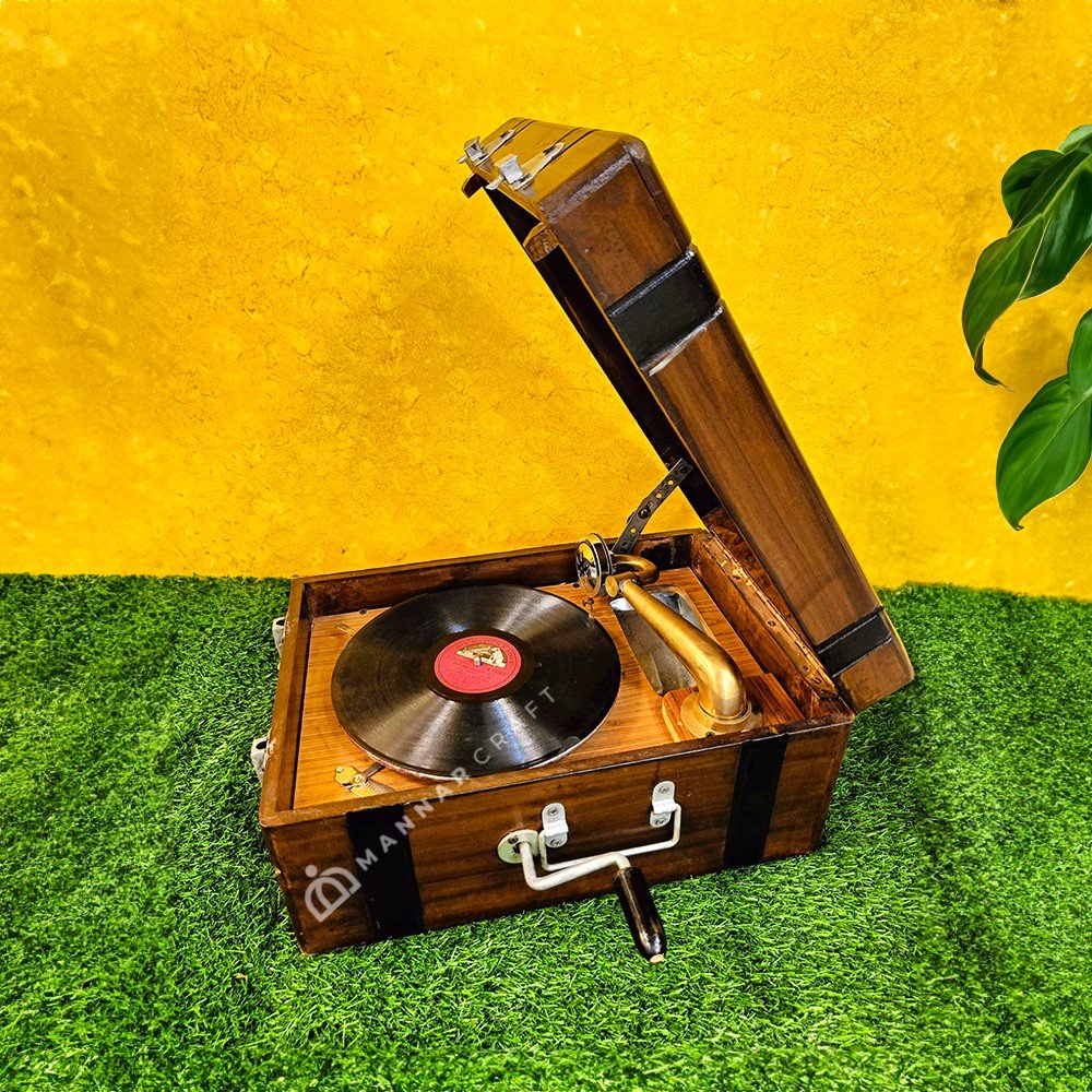 Vintage Gramophone Box Type - Perfect for Gifting and Décor