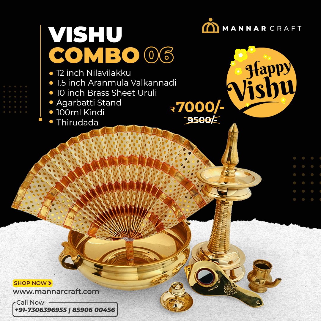 Vibrant Vishu Kani Combo - A Complete Traditional Decorative Set - Combo 06