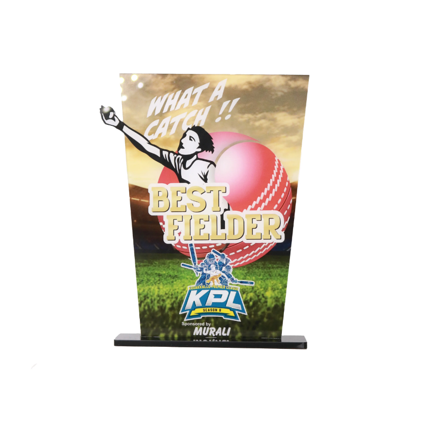 Mannar Craft Best Fielder Cricket Mementos 8.2H X 6.6W Inch