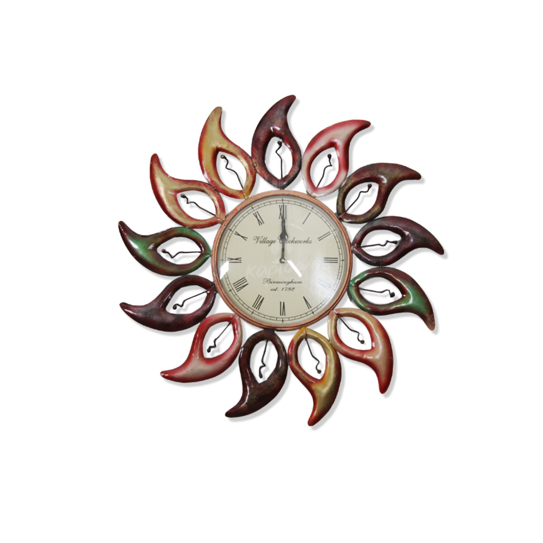 BEAUTIFUL SUN CLOCK WALL DECOR