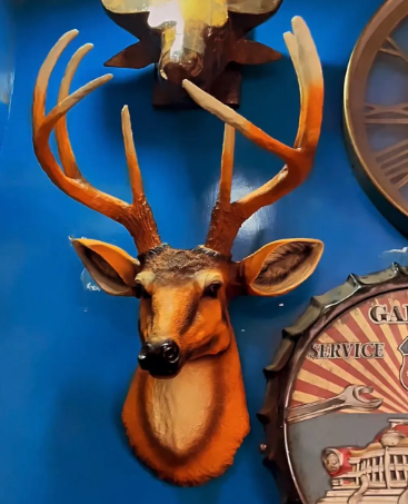 Mannar craft Wall Mounted Deer Head