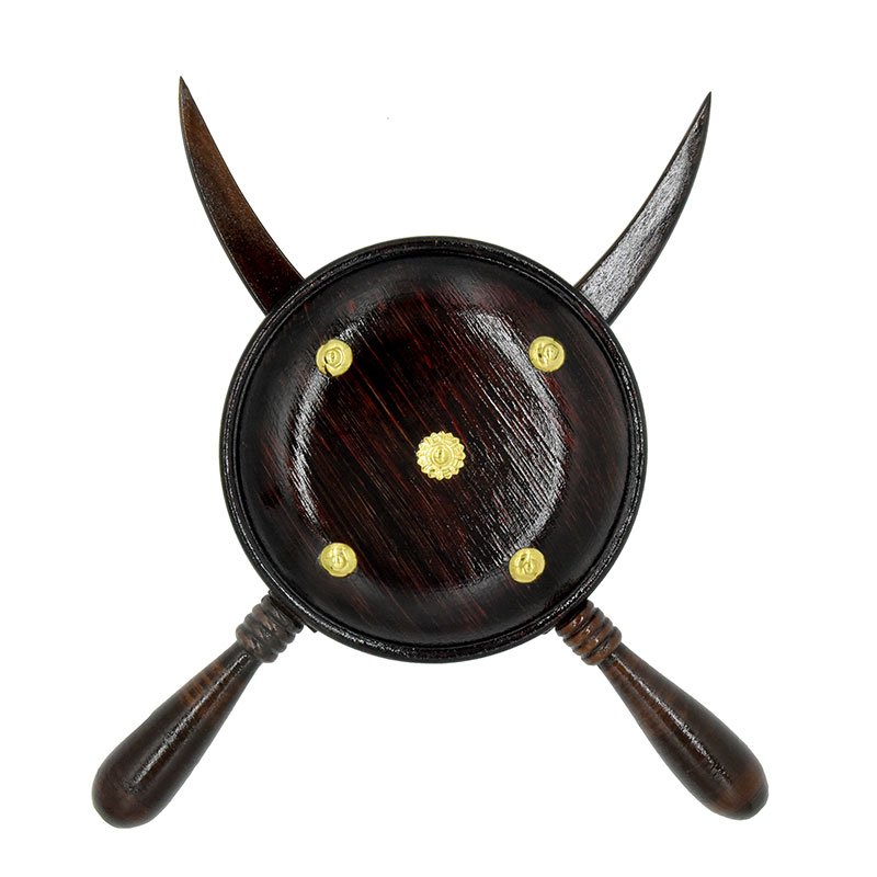 Handcrafted Swordset Curio for Home Decor and Gifting - 06 Inch