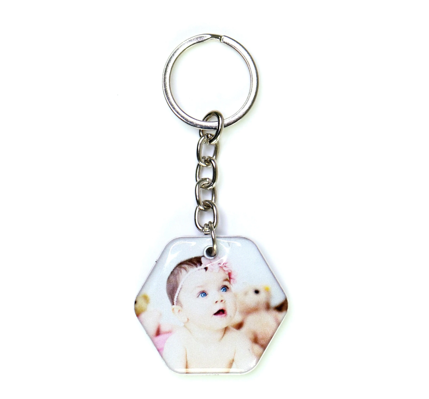 Mannar Craft Personalized Baby Photo Printed Keychain
