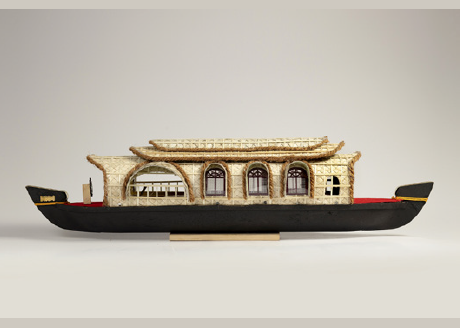 Kerala Houseboat - Handcrafted Wooden Home Decor & Unique Gift - Model 8
