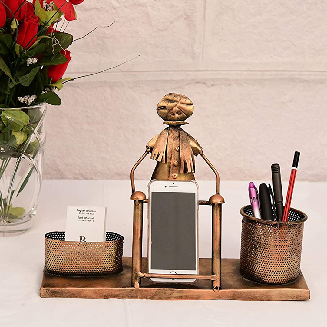 Iron Kissan Pen Stand 1