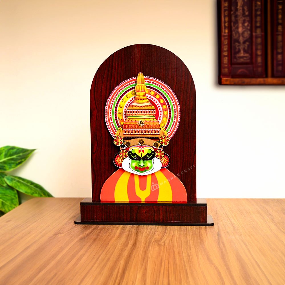 Printed Kadhakali Arch - MDF Table Decor