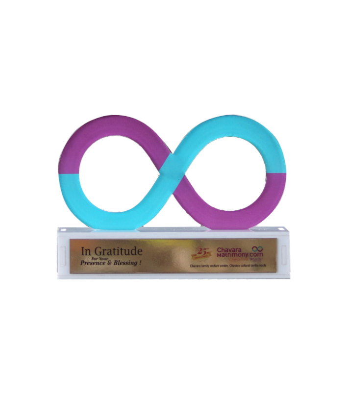  Mannar Craft Acrylic Customized Mementos,5.5H X 9W Inches