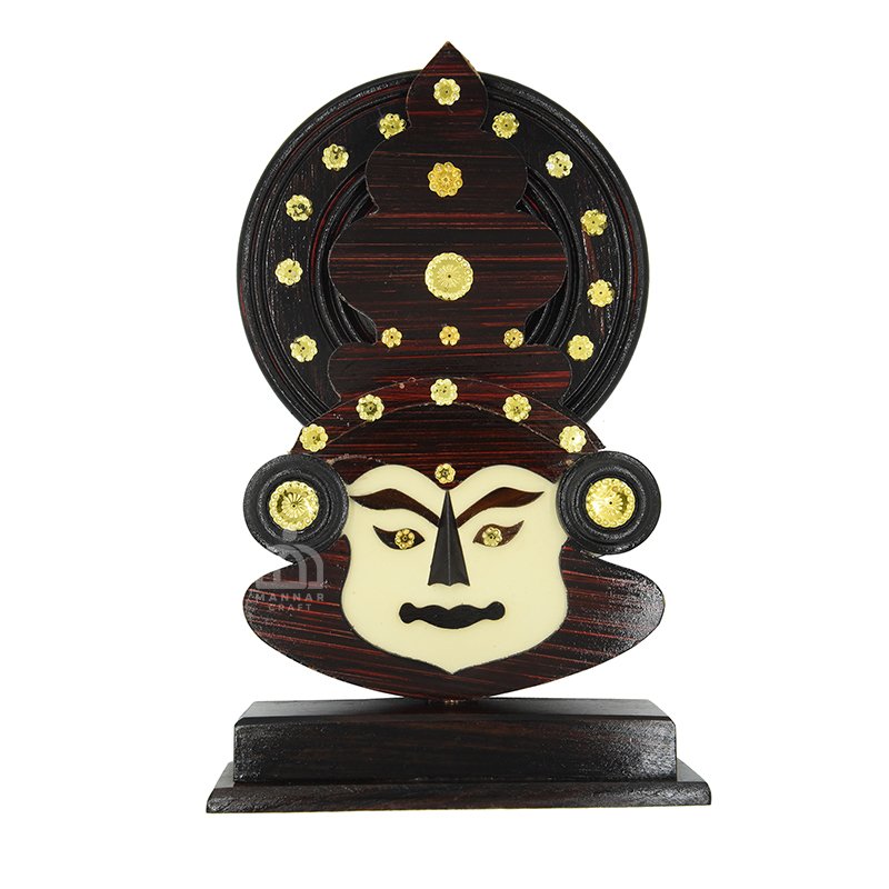 MDF Kathakali Figurine with Stand (04 Inch)