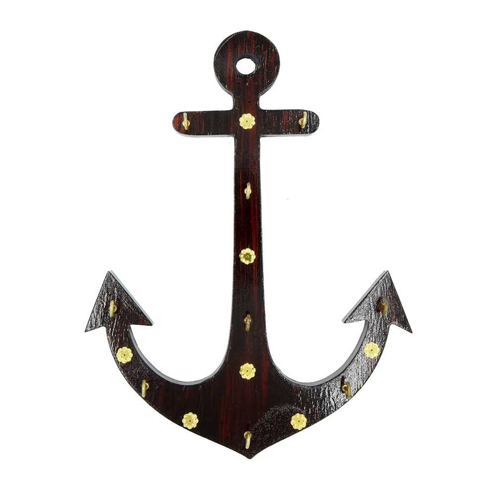 Wall Decor Special Key Hanger Anchor Shape 